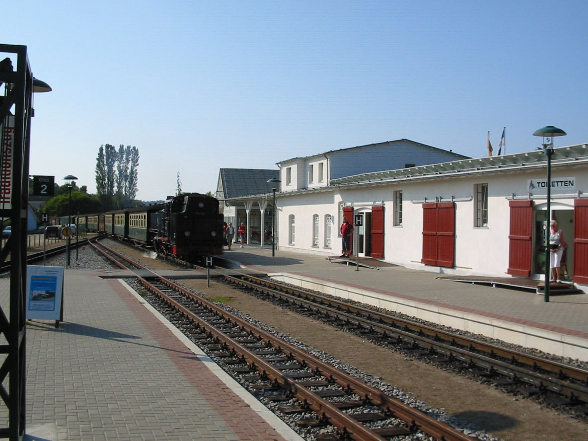 Im Bahnhof Binz